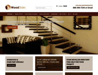 woodstairs.com screenshot