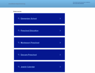woodstock-dayschool.org screenshot