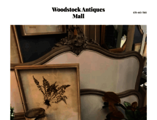 woodstockantiques.com screenshot