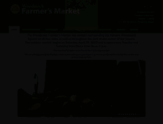 woodstockfarmersmarket.org screenshot