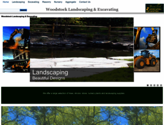 woodstocklandscaping.com screenshot