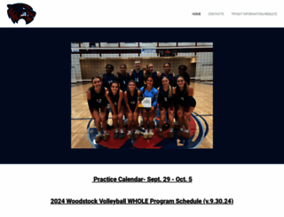 woodstockvolleyball.com screenshot