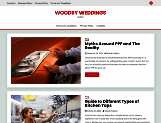 woodsyweddings.com screenshot