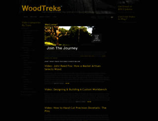 woodtreks.com screenshot