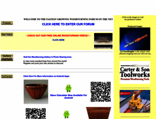 woodturnersresource.com screenshot