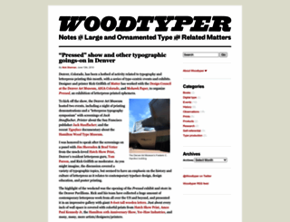 woodtyper.com screenshot
