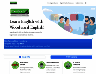 woodwardenglish.com screenshot