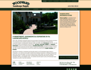 woodwardlandscapesupply.com screenshot
