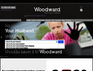 woodwardservicecentre.com screenshot