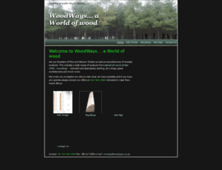 woodways.co.za screenshot