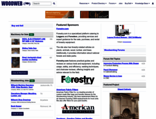 woodweb.com screenshot