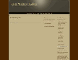 woodworkinglathes.org screenshot