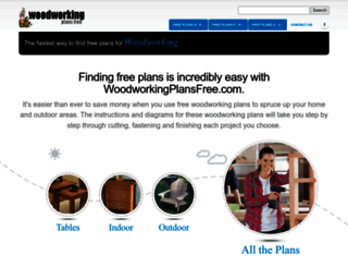 woodworkingplansfree.com screenshot