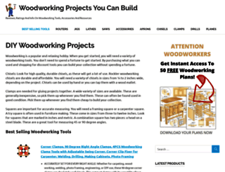 woodworkingprojectsyoucanbuild.com screenshot