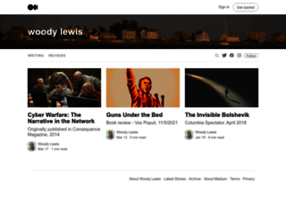 woodylewis.com screenshot