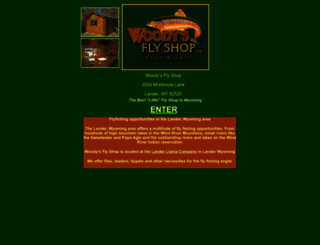 woodysflyshop.com screenshot