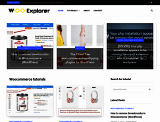 wooexplorer.com screenshot