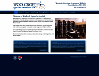 woolcroftequineservices.co.uk screenshot