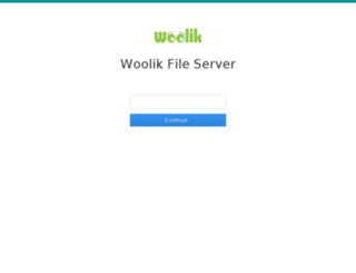 woolik.egnyte.com screenshot