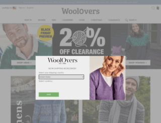 woolovers.co.nz screenshot