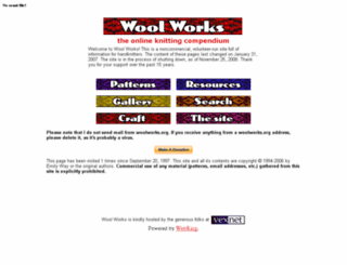 woolworks.org screenshot