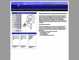 woonruimte-aanbod.nl screenshot