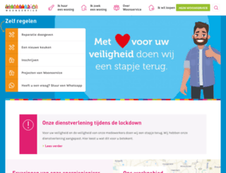 woonservice.nl screenshot