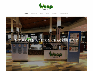 woopbubbletea.com screenshot