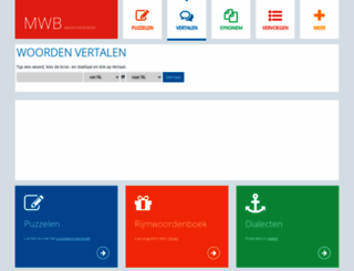 woorden-boek.nl screenshot