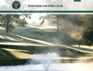 woostercountryclub.com screenshot