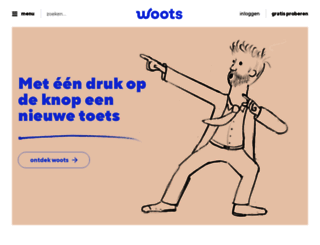 woots.nl screenshot