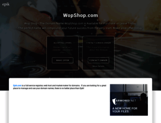 wopshop.com screenshot