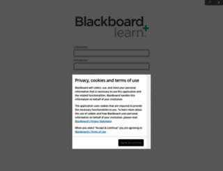 worcesterbb.blackboard.com screenshot