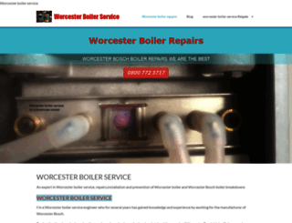 worcesterboilerservice.co.uk screenshot