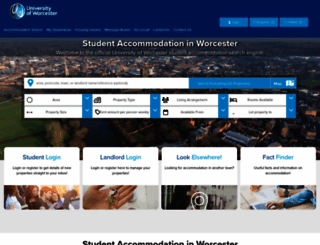 worcesterstudentpad.co.uk screenshot