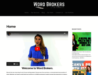 word-brokers.com screenshot