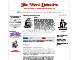word-detective.com screenshot