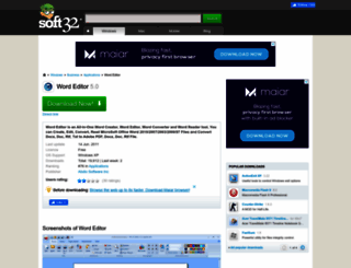 word-editor.soft32.com screenshot