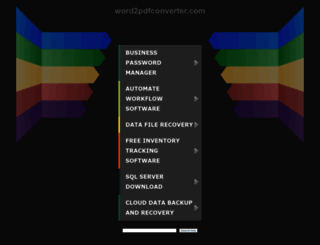 word2pdfconverter.com screenshot