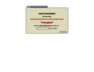 wordassociation.org screenshot