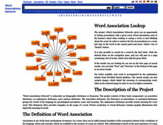 wordassociations.net screenshot