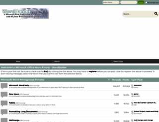 wordbanter.com screenshot