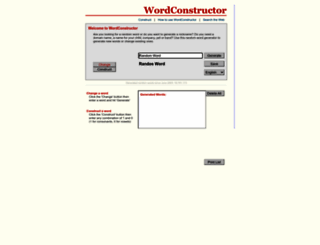 wordconstructor.com screenshot