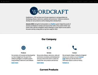 wordcraft.co.uk screenshot