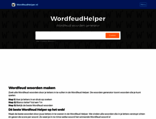 wordfeudhelper.nl screenshot