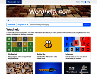 wordhelp.com screenshot