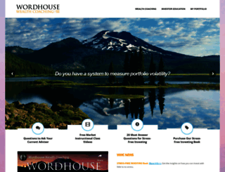 wordhousewealthcoaching.com screenshot