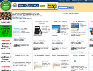 wordofmouthclassifieds.com screenshot