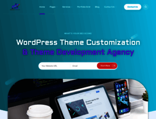 wordpress-customize.com screenshot