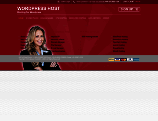 wordpress-host.net screenshot